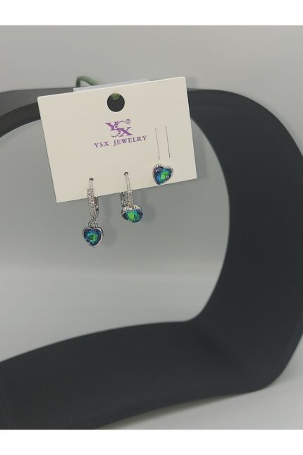 Ysx Kalpli Yanardöner Pirinç 3 Lü Küpe Seti