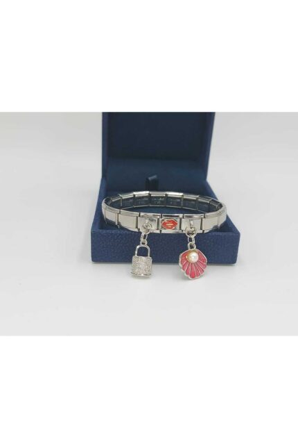 Çelik İtalyan Charm Bileklik