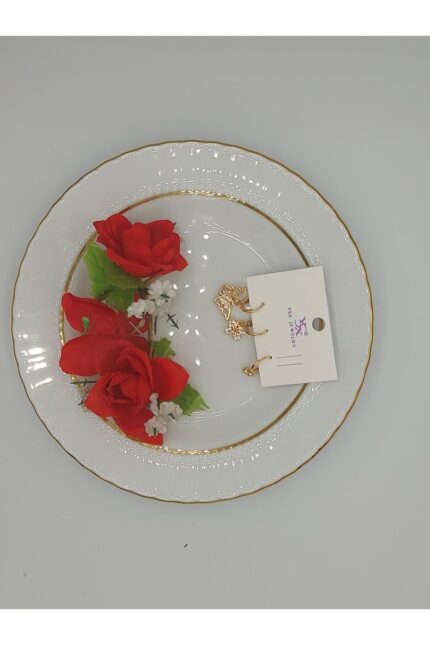 Ysx Kelebek 3 lü Küpe Seti