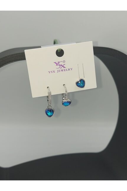 Ysx Kalpli Yanardöner Pirinç 3 Lü Küpe Seti